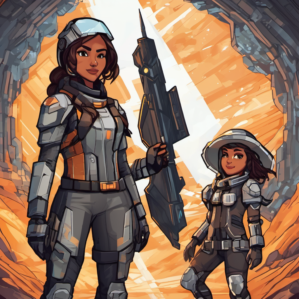 While facing challenges and navigating treacherous terrains, Zara and Nova's bond grew stronger. They supported one another through moments of fear and uncertainty, always reminding each other that friendships were made for both the good and challenging times. Together, they learned that trust, loyalty, and the power of teamwork could overcome any obstacle. Finally, after surmounting every obstacle in their path, Zara, Nova, and Luminara succeeded in repairing the spacecraft. With Zara's scientific knowledge and Nova's shape-shifting abilities, they ingeniously collaborated to ensure a safe launch back to Luminara's galaxy.