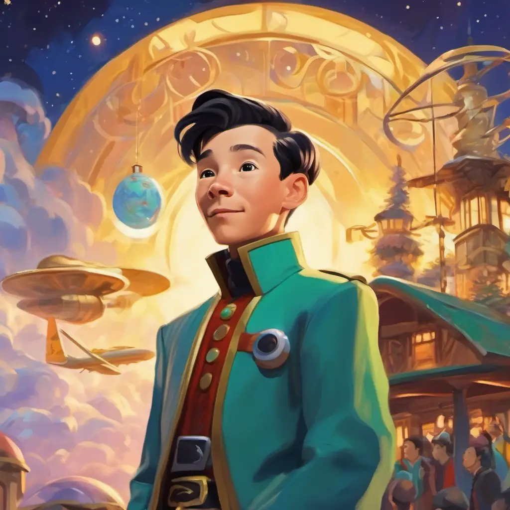 Introduction: young Zorg lands on Earth, setting the stage for his adventure.