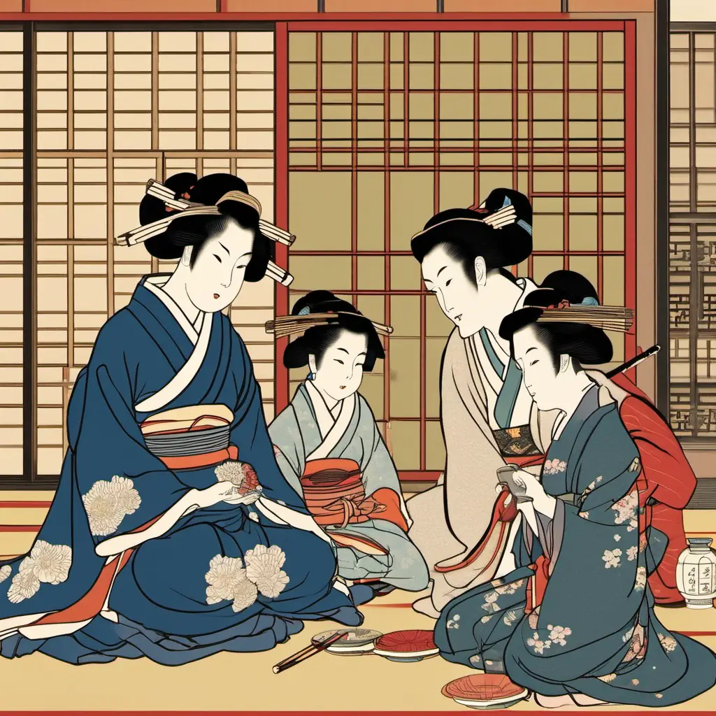The family enjoys each other's company.