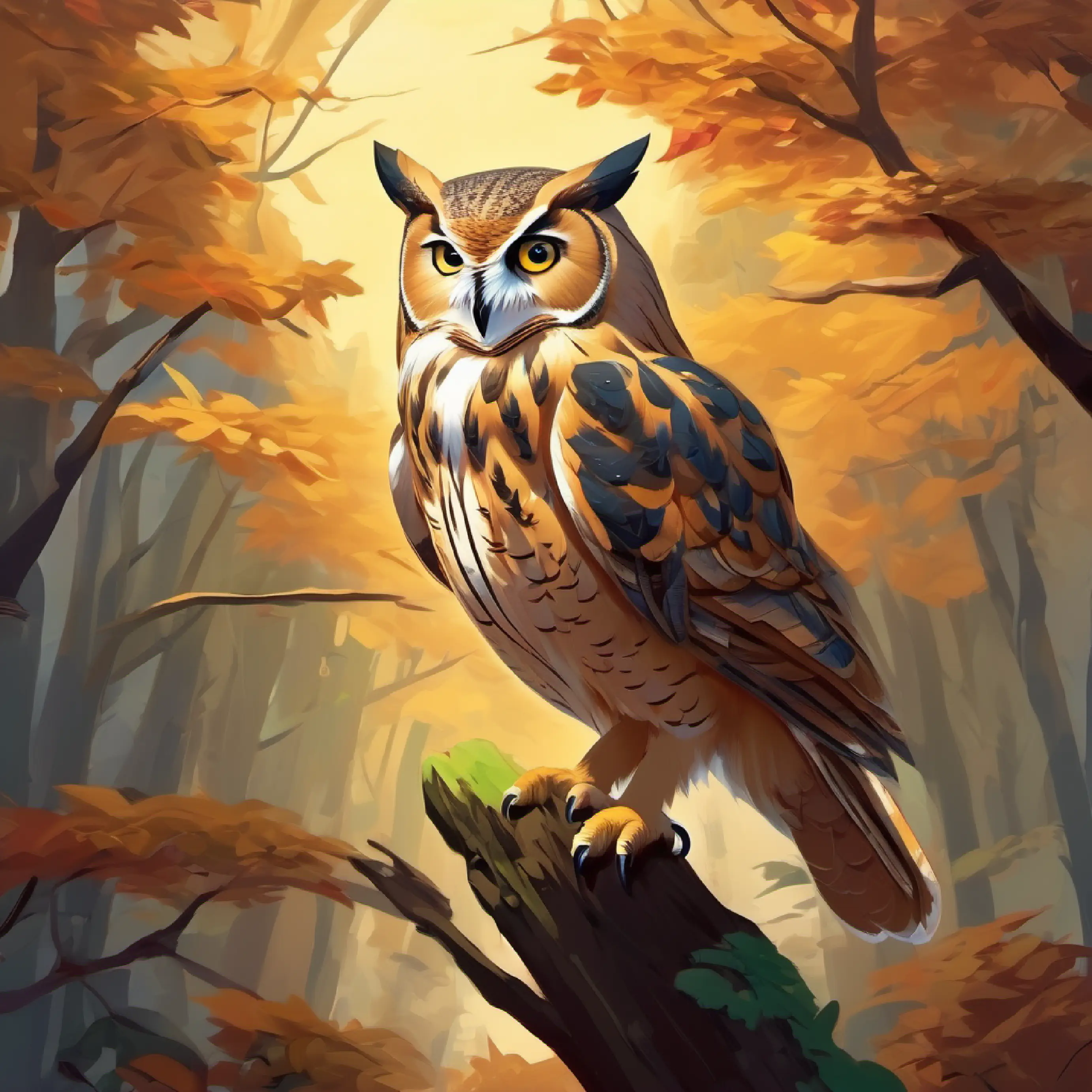 Introduction of the wise old owl