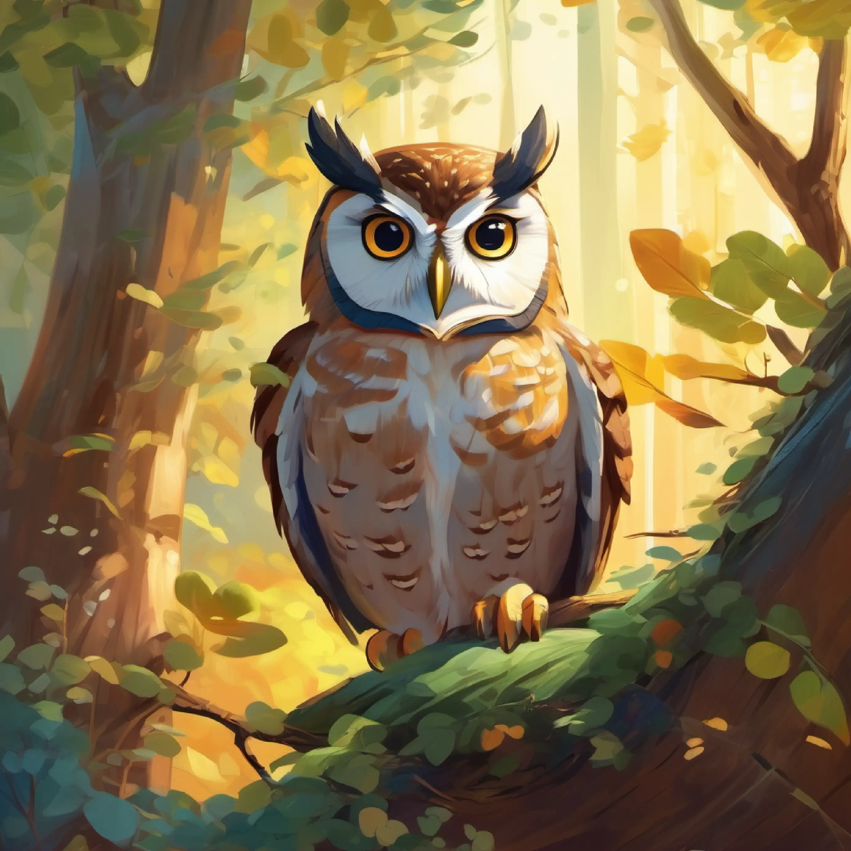 The owl explains a life lesson