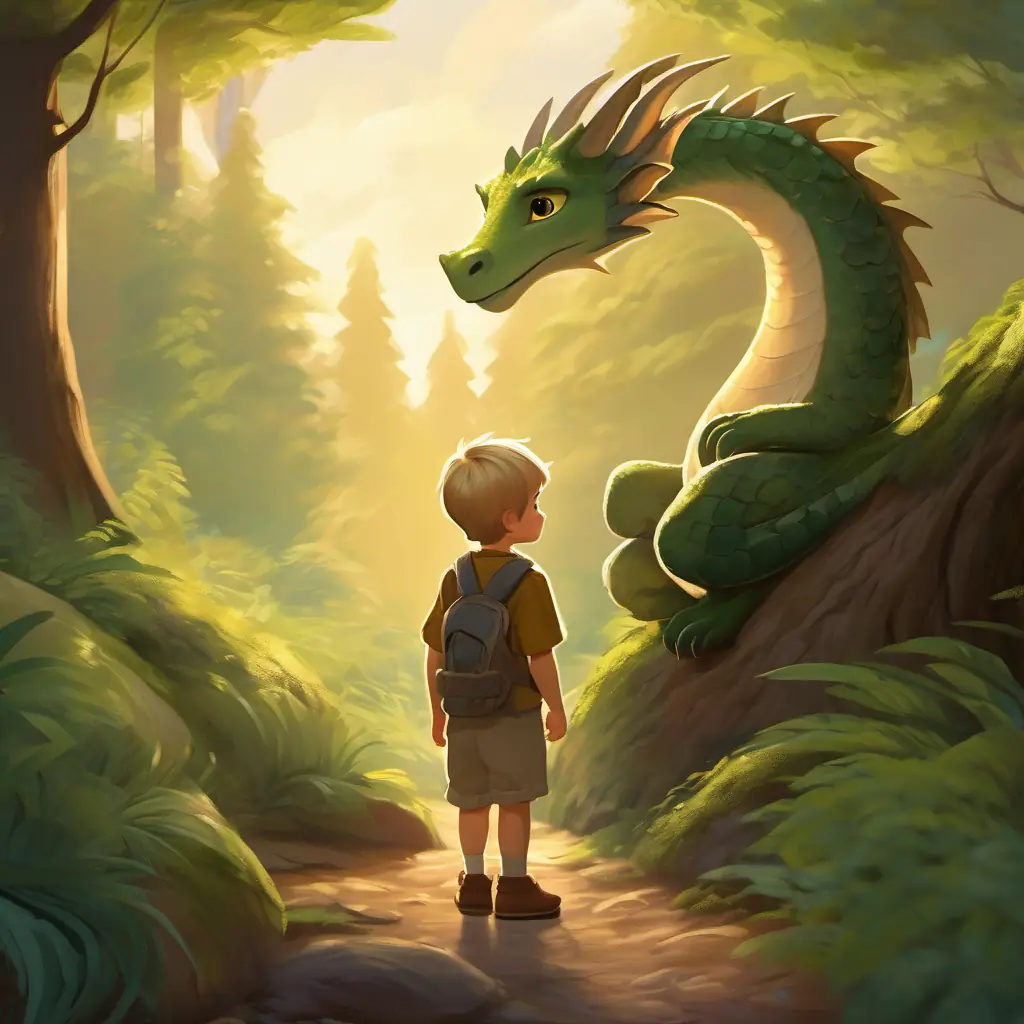 Forest, Paul, baby dragon, farewell