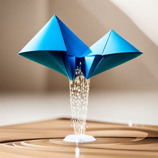 The raincloud releases water, solving the water shortage problem