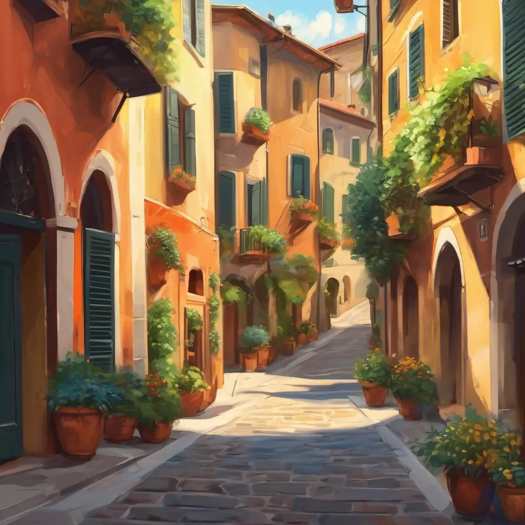 Meeting artists and experiencing the culture - Italian streets