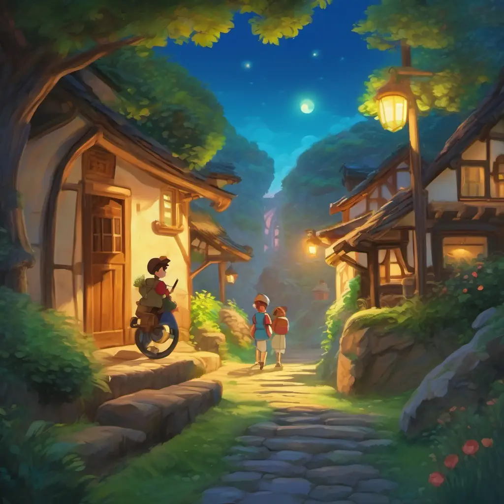 Return to the present - sharing his adventure