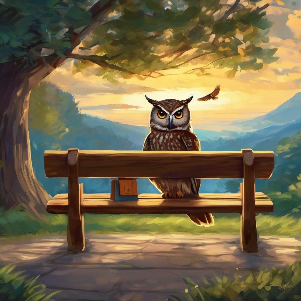 One day, Tommy came across an old wise owl sitting on a bench, watching peacefully as the world stood still. The owl, named Oliver, could sense Tommy's troubled heart and decided to offer some guidance. "Dear Tommy," said Oliver, "Time is a precious gift. While it is tempting to have all the time in the world, life's most beautiful moments lie in its fleeting nature. The laughter of your siblings, the proud smiles of your parents, and the adventures with your friends are all a part of life's treasure you should not miss."