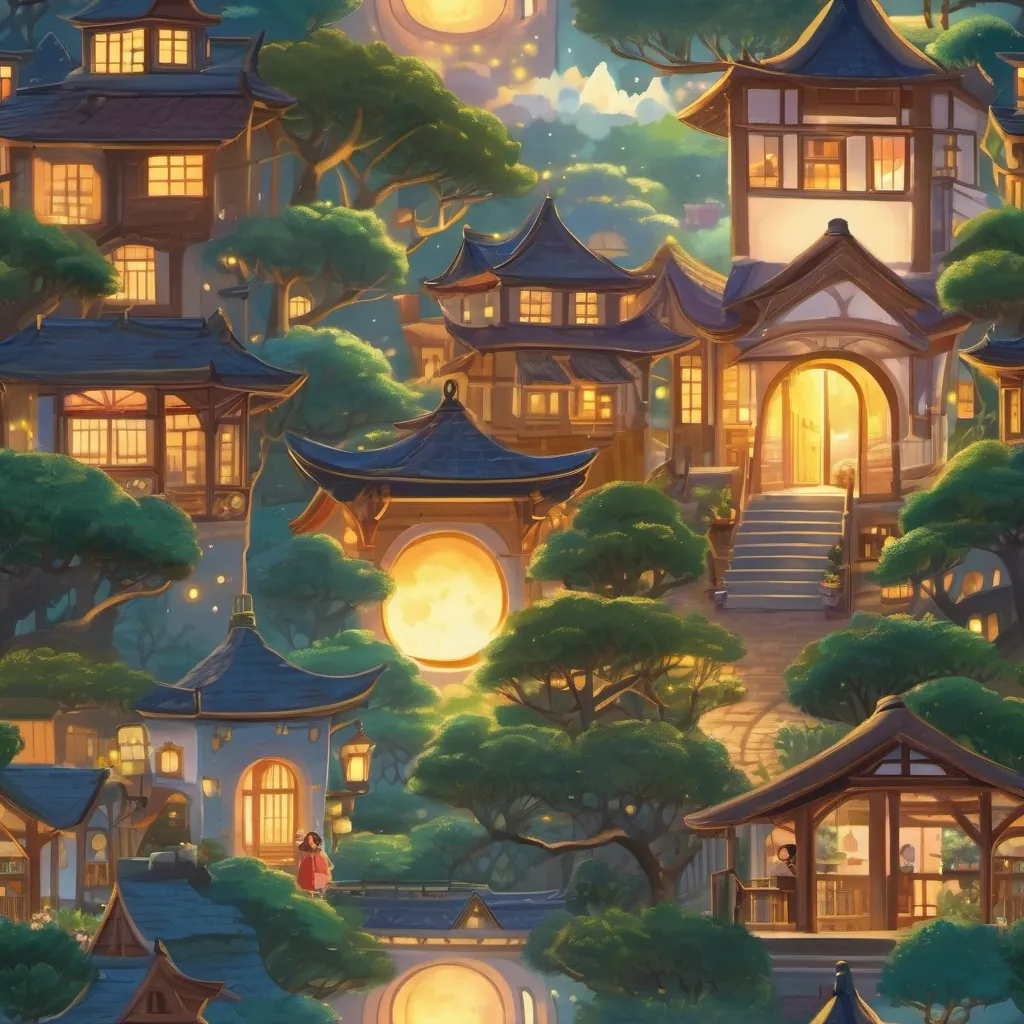 A final scene with moonlight and stars twinkling, indicating endless adventures.