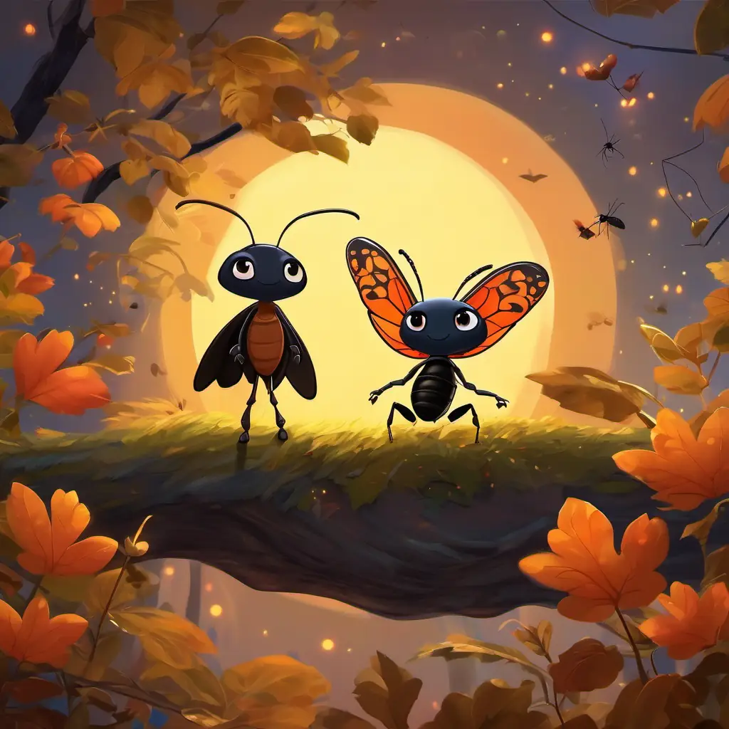 Andy is a small ant with a hardworking nature He has a brown body and black eyes talks to Bella is a beautiful butterfly with colorful wings that sparkle in the sunlight and they become best friends.