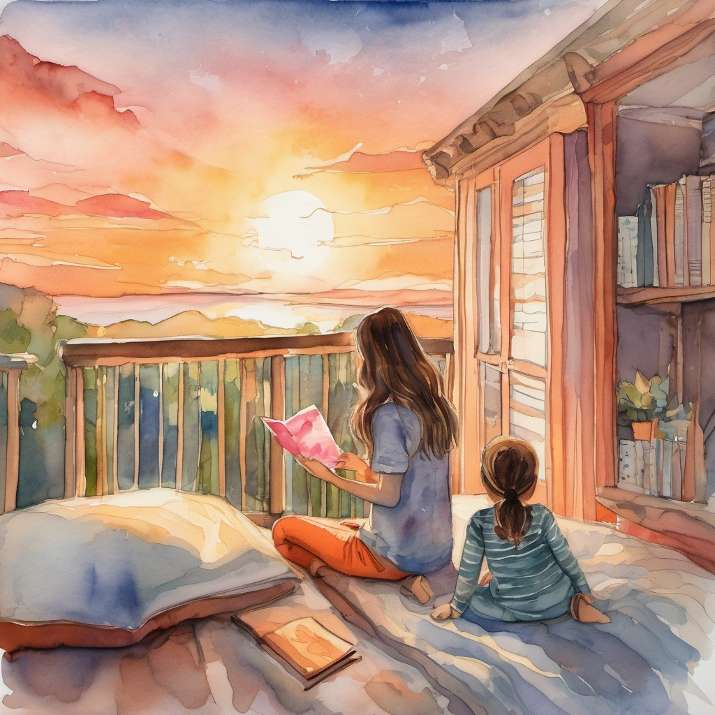 As the sun started to set, painting the sky in shades of orange and pink, Zara held her parents' hands tightly, feeling grateful for this incredible day. Finally, when it was time to go home, Zara hugged her parents tightly, her heart brimming with happiness. As she drifted off to sleep that night, she dreamt of the bright morning scene, with her excitedly waking up with twinkling eyes, and her parents standing by her bed, holding a zoo brochure.