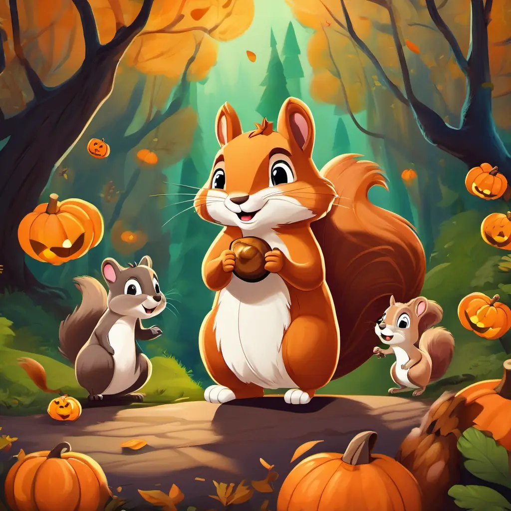 Rover and Whiskers are seen using their intelligence to find different landmarks in the forest. They guide the squirrel back to its family, who are waiting eagerly. The squirrel's family has the same brown and white fur, and they are seen hugging and thanking Rover and Whiskers.