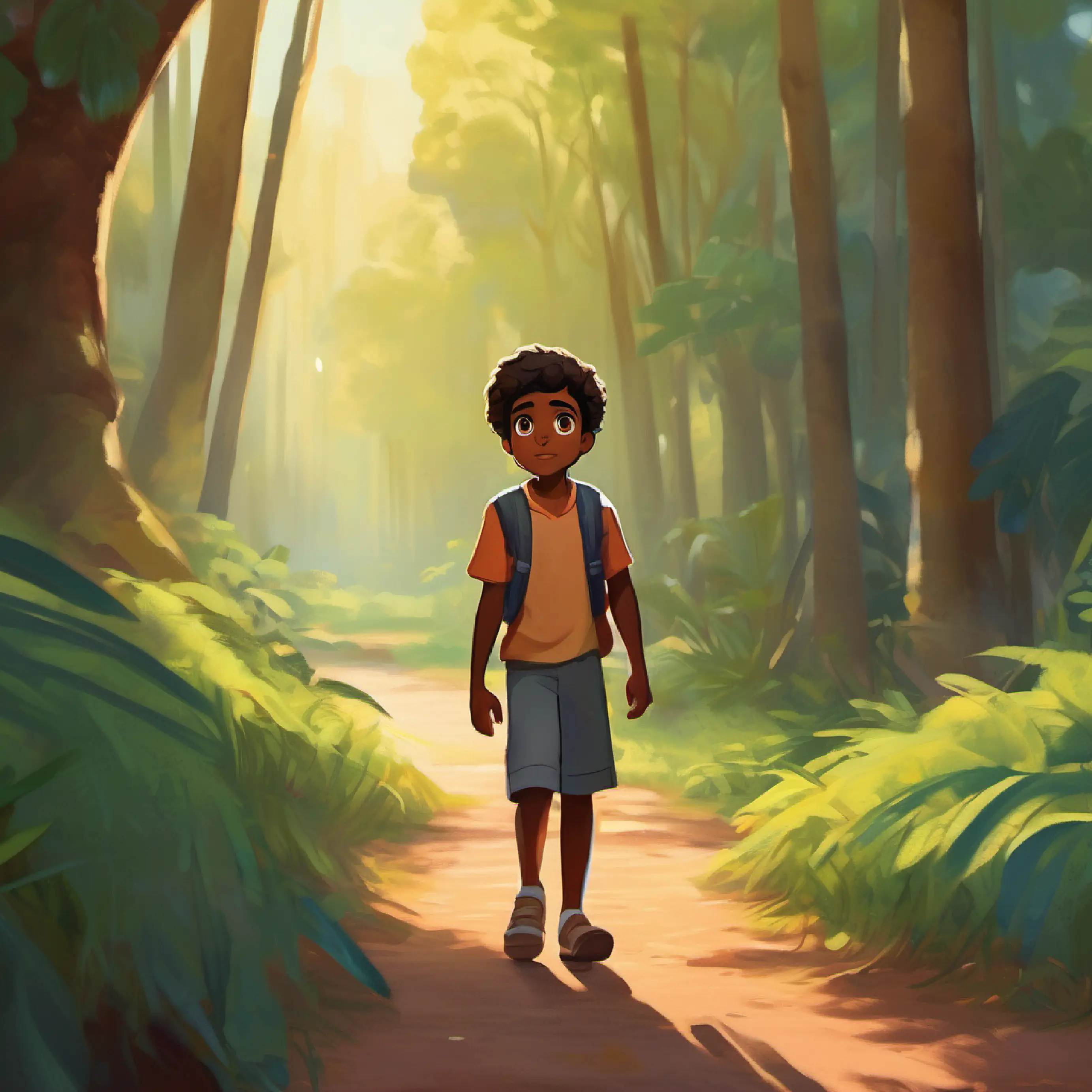 Eight-year-old boy with brown skin and big, curious eyes returns to NorthShore as a hero for his honesty and kindness