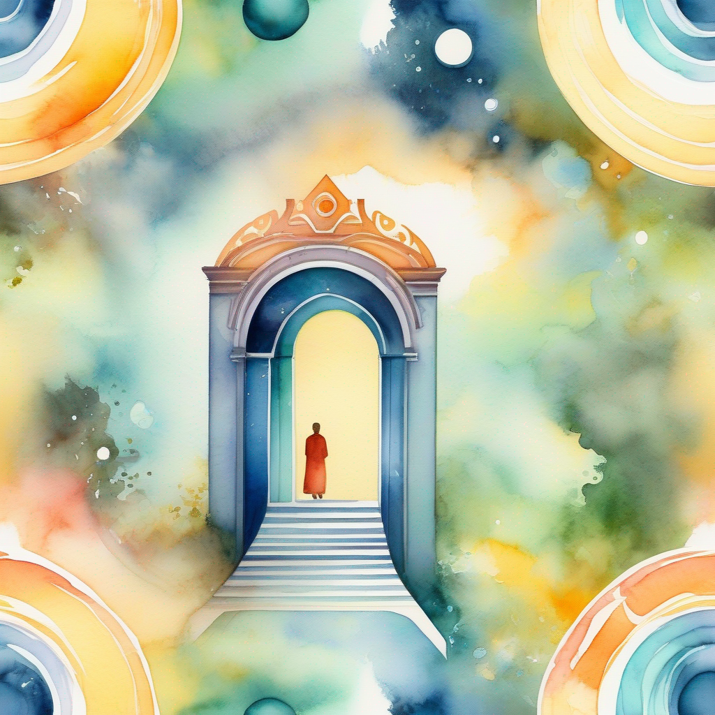 Mystical portal, communication, teamwork, hidden chamber