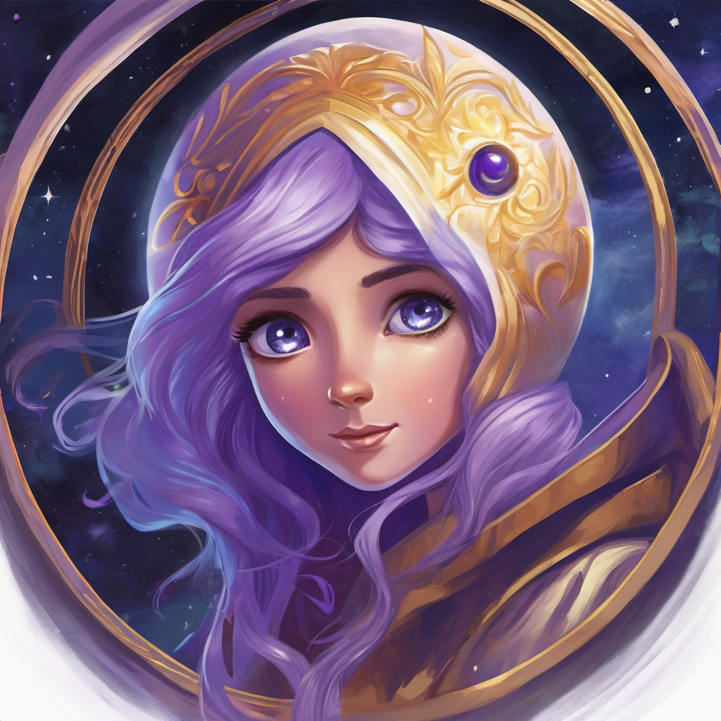 "Hello, Luna!" exclaimed Zara, a wise and curious alien with shimmering purple skin. "We've brought you here because we need your help. Our home planet Zephyria is in danger, and only you can solve the mystery that threatens our existence." Luna's eyes widened, and she eagerly accepted the thrilling challenge ahead. As they delved deeper into the beautifully illustrated pages of her book, Luna discovered clues that could save Zephyria from an impending catastrophe.
