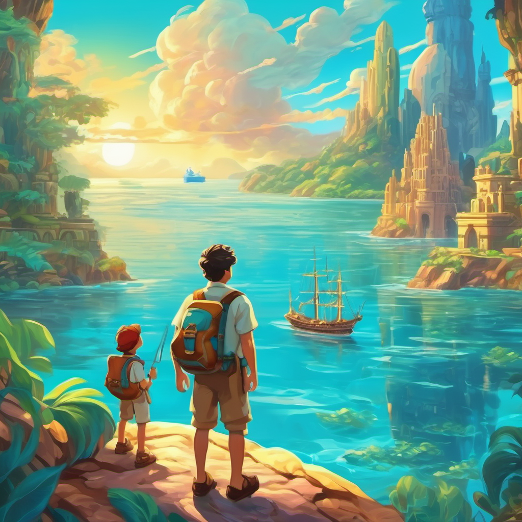 Explorers awestruck by the sight of Atlantis