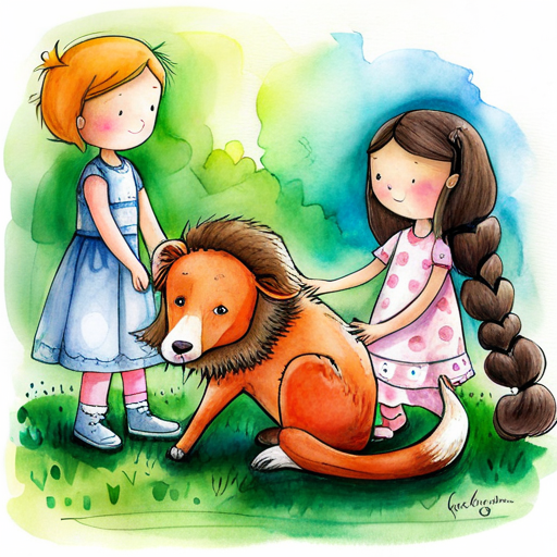Lily learns the meaning of friendship through her animal friends