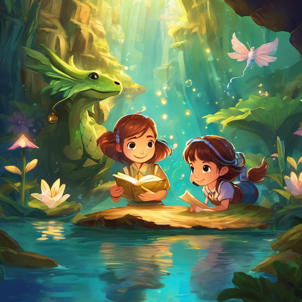 As the years went by, Lily and Sparkle had countless magical adventures together. They explored hidden pirate caves, dove into underwater kingdoms, and even made friends with a powerful dragon. Each journey brought not only excitement and wonder but also valuable life lessons for Lily. One beautiful evening, as Sparkle cuddled up next to Lily, she whispered a secret wish into the magical fly's ear. Sparkle's wings glowed brightly as Lily's wish magically snuggled into her heart.