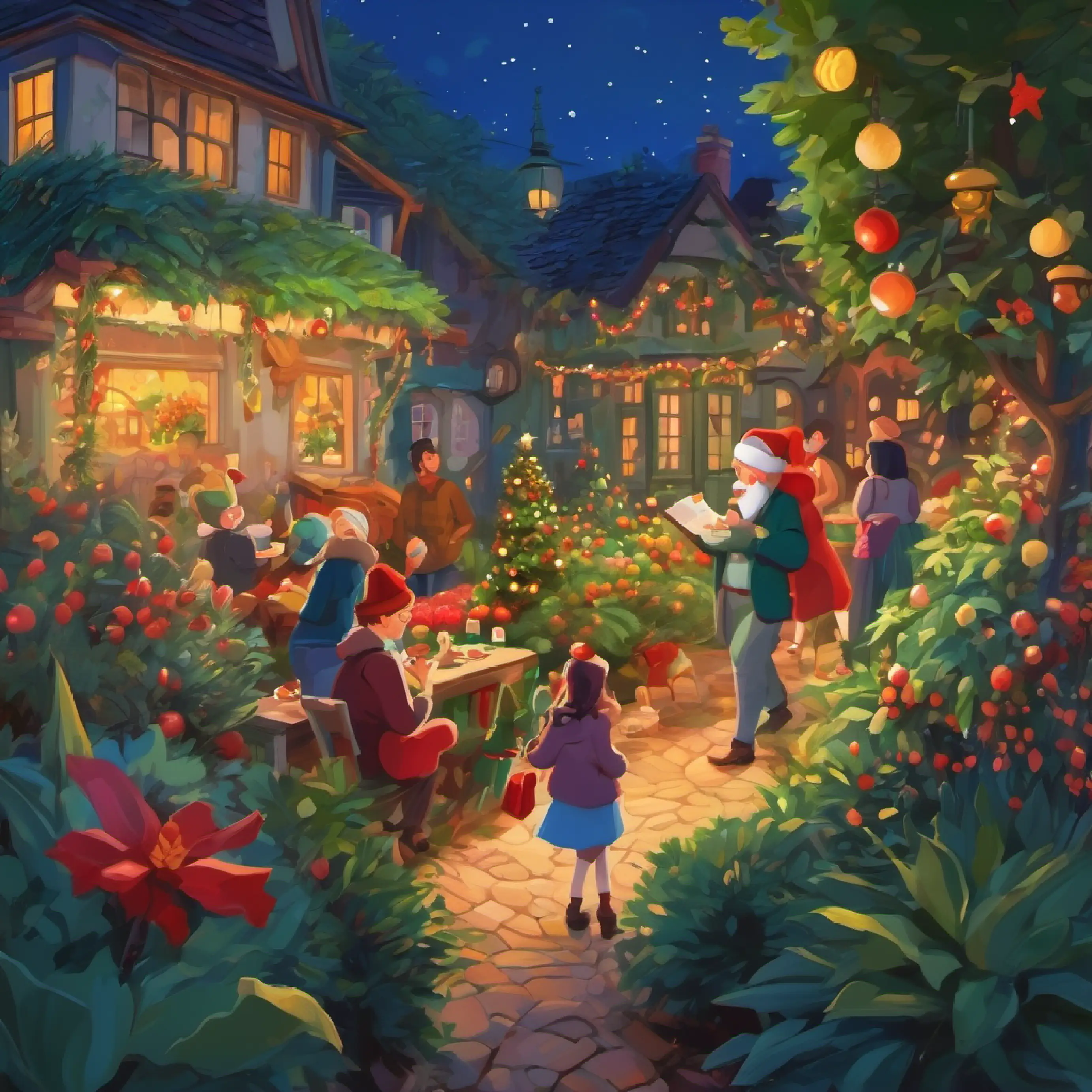 Friends discover their beloved garden in chaos.