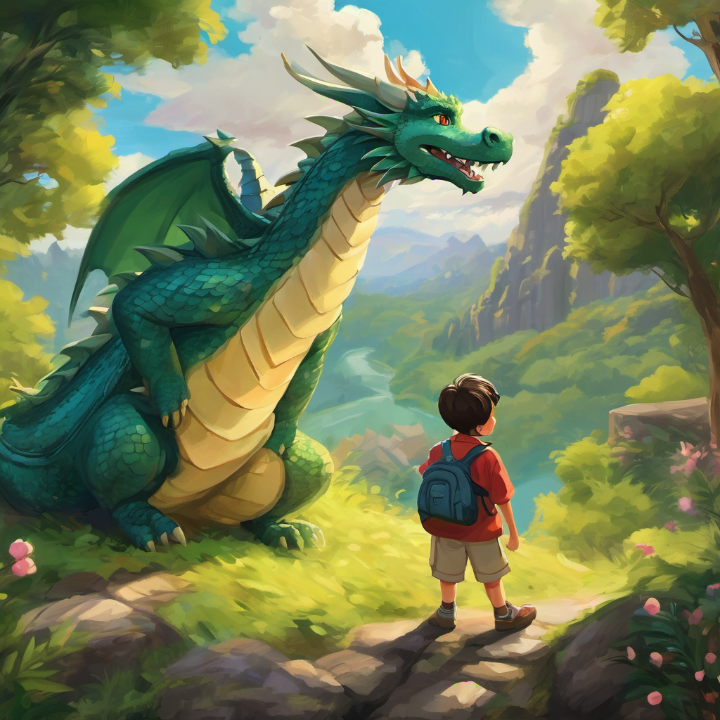Though the dragon was back on paper, it left an everlasting impact on Timmy's heart. From that day forward, Timmy believed in the power of imagination and the magic it could bring. He continued to draw and imagine all sorts of amazing creatures, worlds, and adventures. Timmy's friends were amazed by his creations and soon joined him in exploring their own imaginations. Together, they learned that dreams could sometimes come alive with just a spark of imagination.