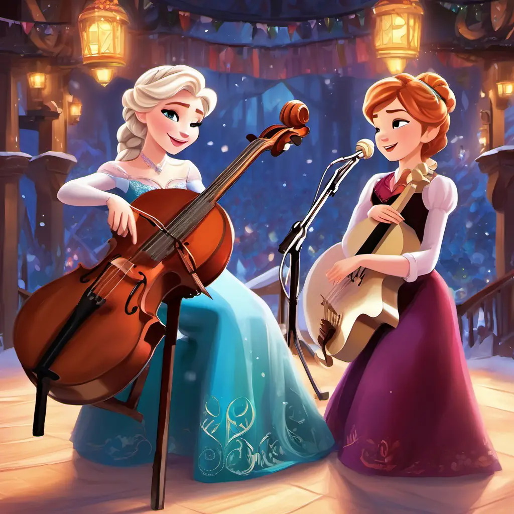 Elsa and Anna continue to perform concerts together, spreading their magical music. The people of Arendelle learn that everyone is special and that music can bring people together.