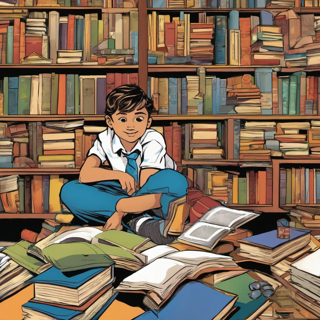 John as a young man, surrounded by books and children, symbolizing his calling to education.