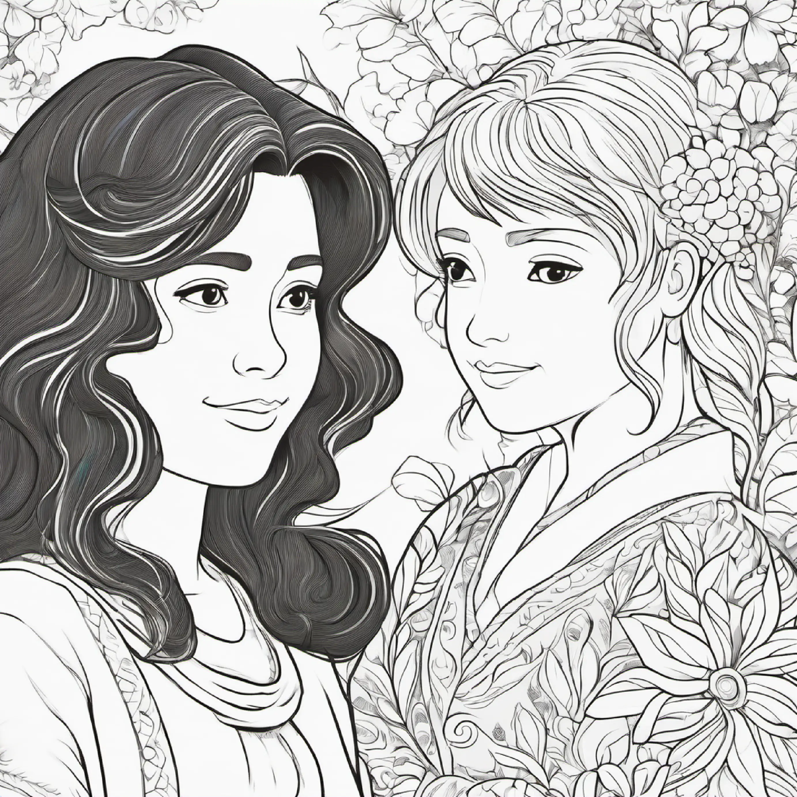 Mother's reassurance about inner beauty and character.