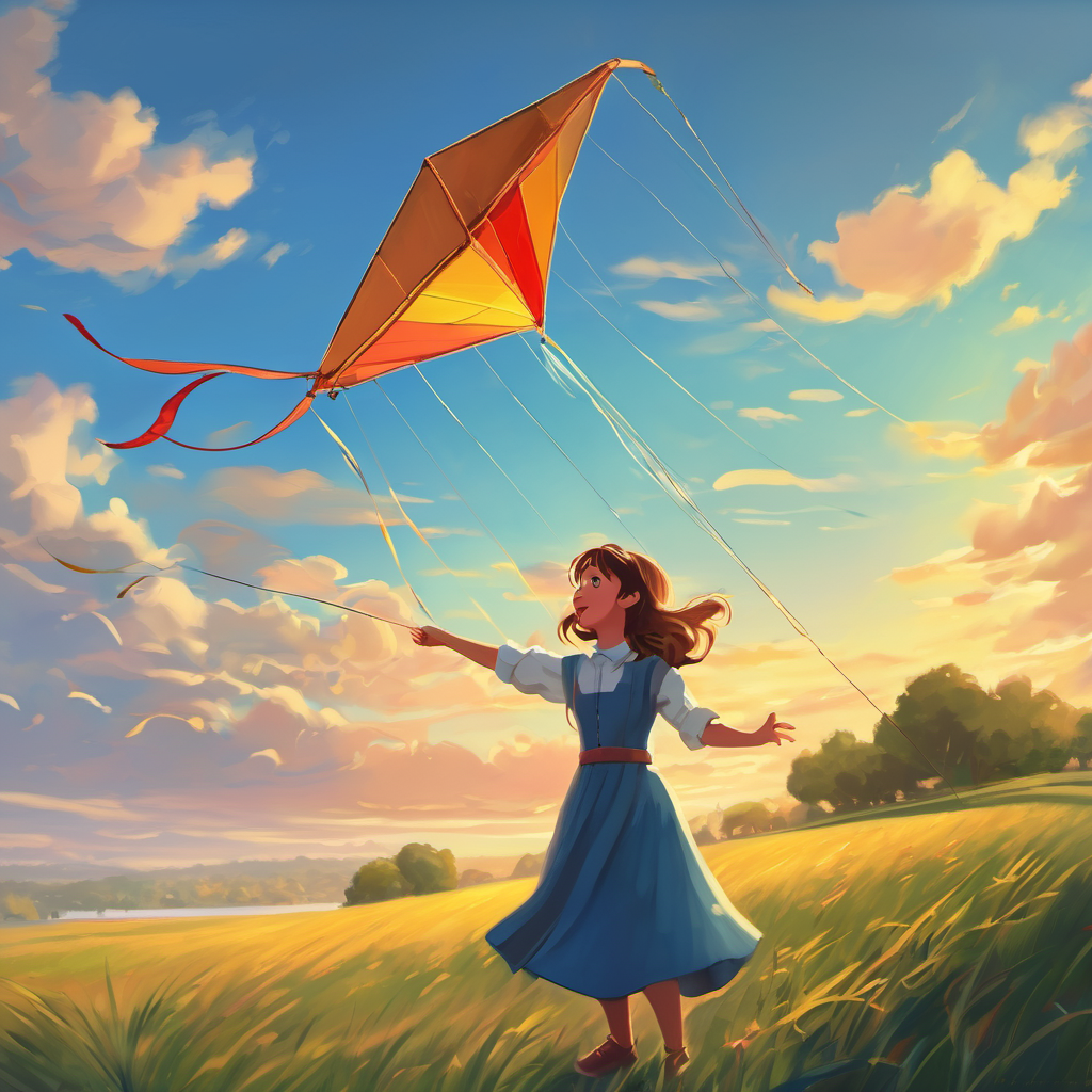 Curious and confused, Wendy asked her kite, "Hey, little kite, why is the wind changing direction? And why does the weather keep changing all the time?" To her astonishment, the kite came to life and started talking! "Well, Wendy," said the kite, "I am not just a regular kite. I am Wendy's Weather Wonders, and I am here to tell you all about weather patterns and meteorology!"
