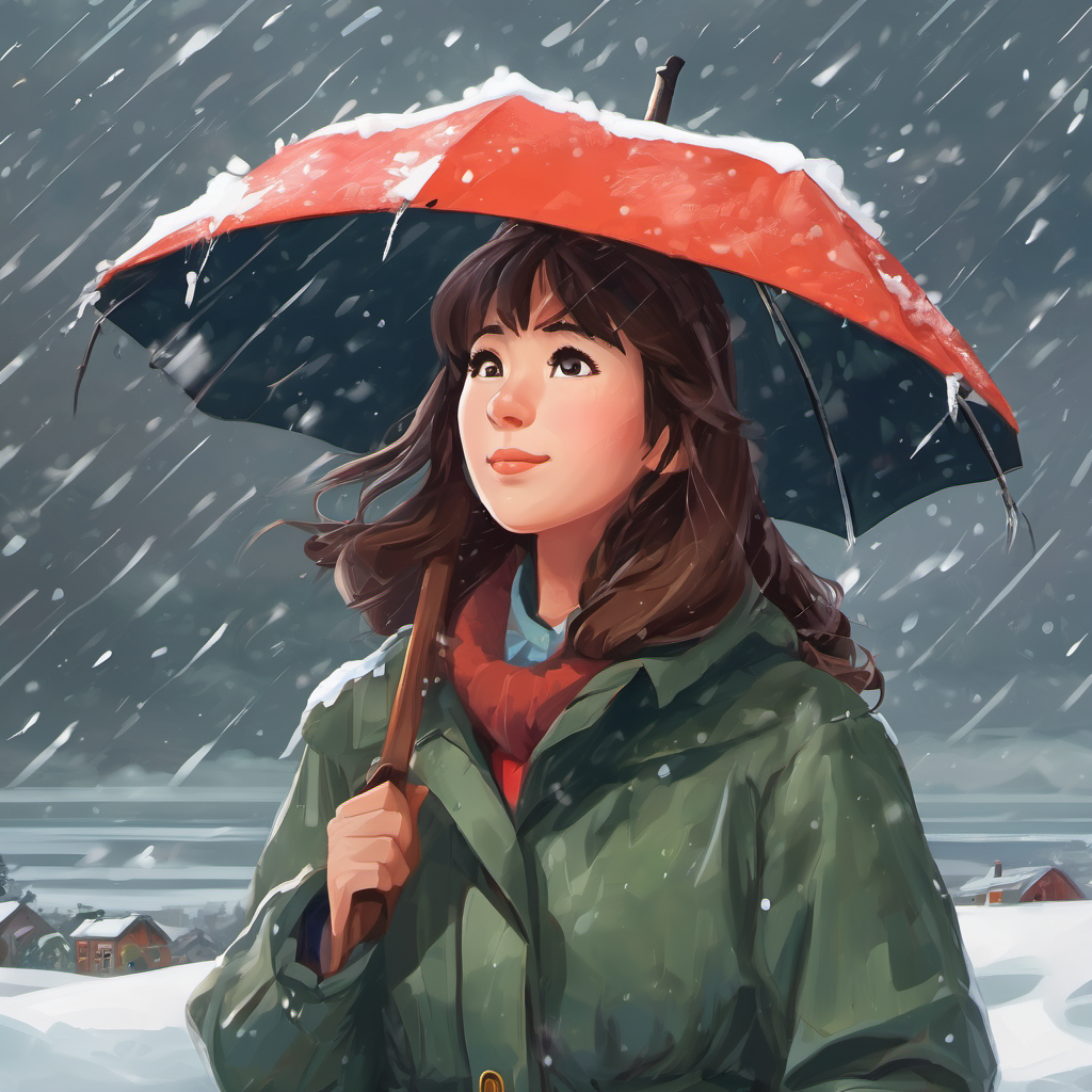 From that day on, Wendy always took the time to observe her surroundings and use her newfound knowledge to predict and prepare for different weather conditions. Whether it was wearing a raincoat on a cloudy day or bundling up with a warm hat and gloves during a snowstorm, Wendy was always ready. But most importantly, Wendy learned to respect and appreciate nature's patterns. She understood that by observing the weather, she could protect herself and make better decisions.