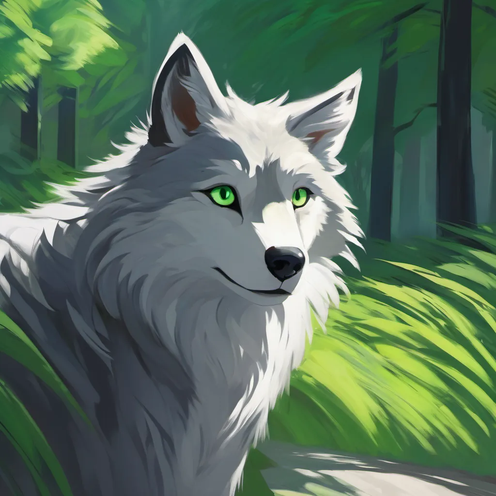 Solution; Gray fur, green eyes moves; strong shadow returns