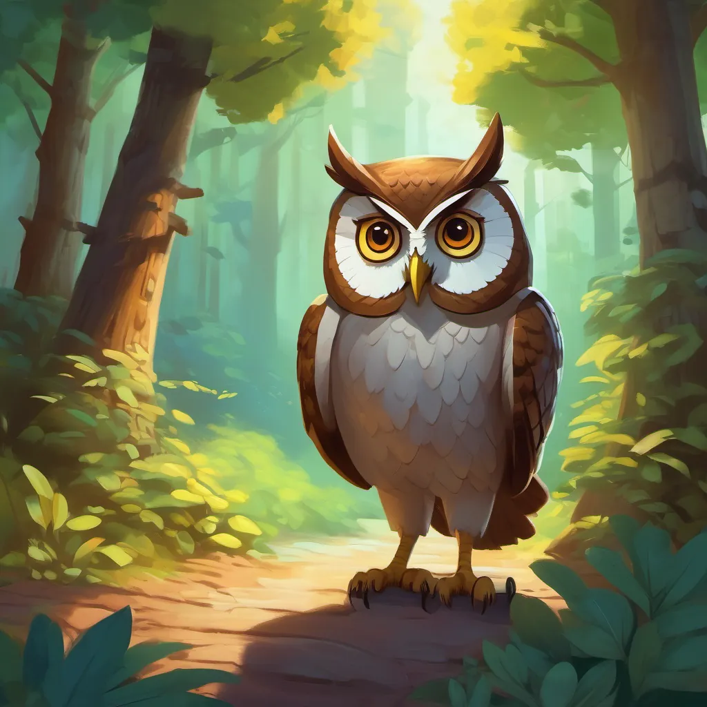 Owl's suggestion; problem-solving hint; dialogue