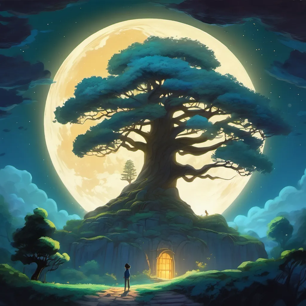 Discovery; big tree; blocked moonlight