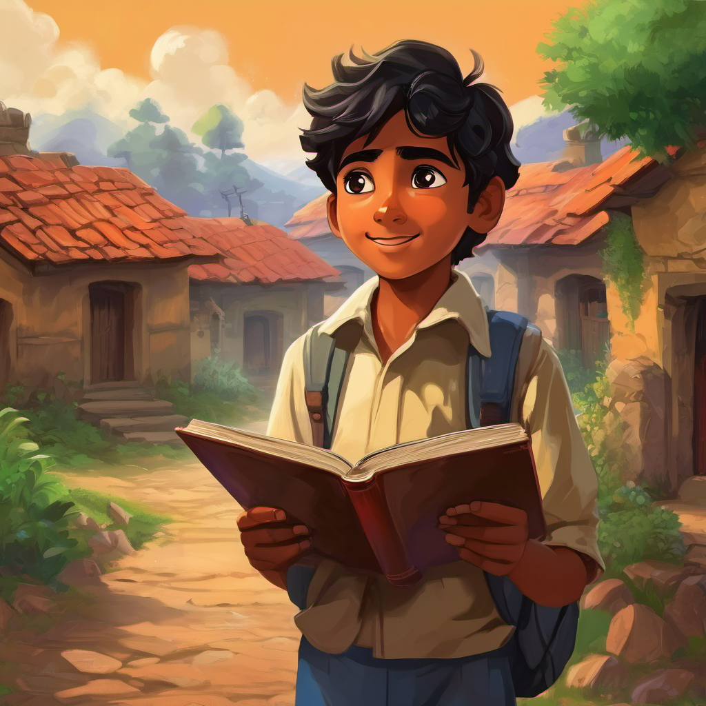 Once upon a time, in a small village far away, there lived a little boy named Raj. Raj came from a humble family, and they struggled to make ends meet every day. But despite their hardships, Raj always had a burning thirst for knowledge. Raj loved to read, and he was always eager to learn new things. His teachers in the village school recognized his potential and knew that he deserved more. They helped him secure a scholarship to a city university, where he could further pursue his dreams.