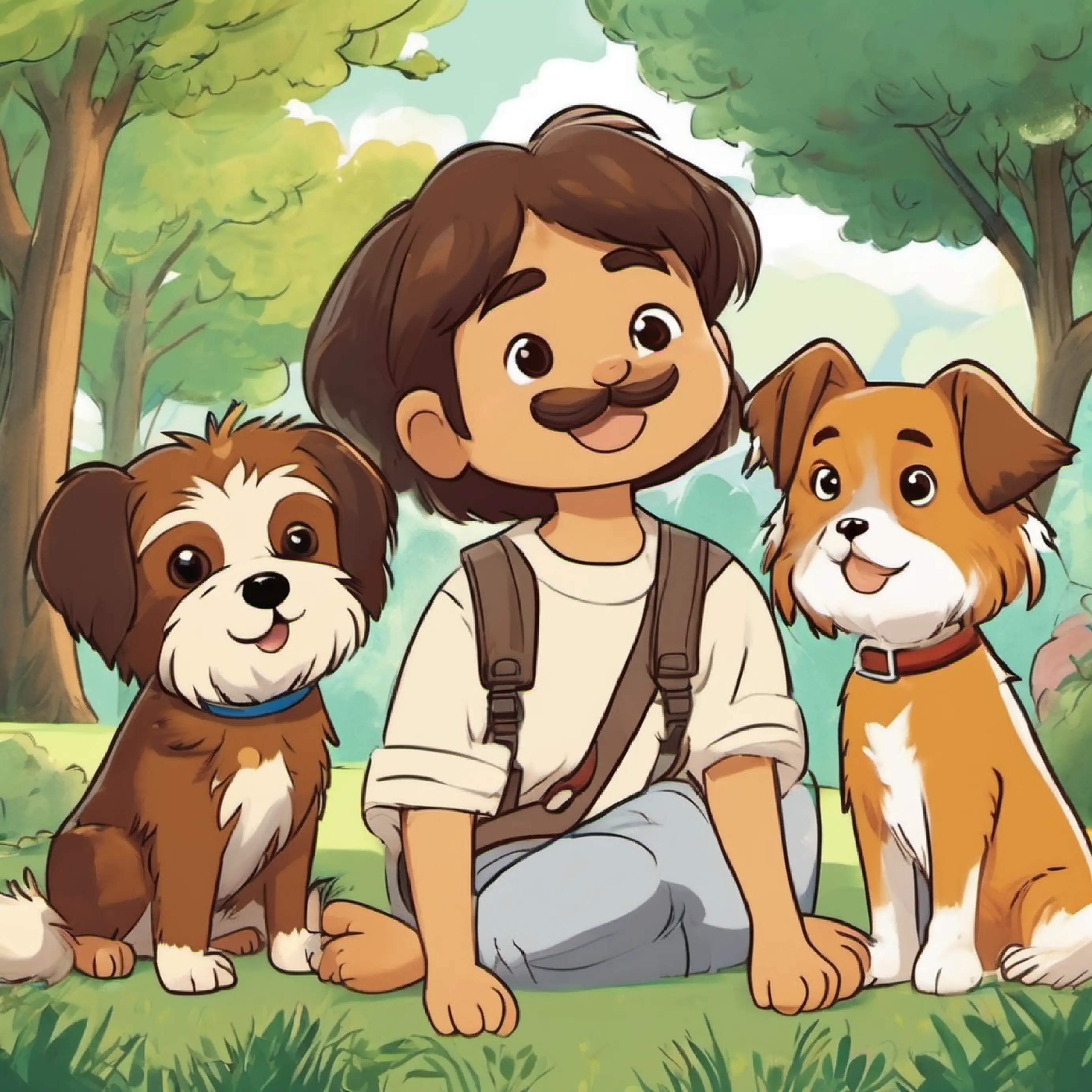 Oracinho, Tico, and Leo become great friends and always play in the park.