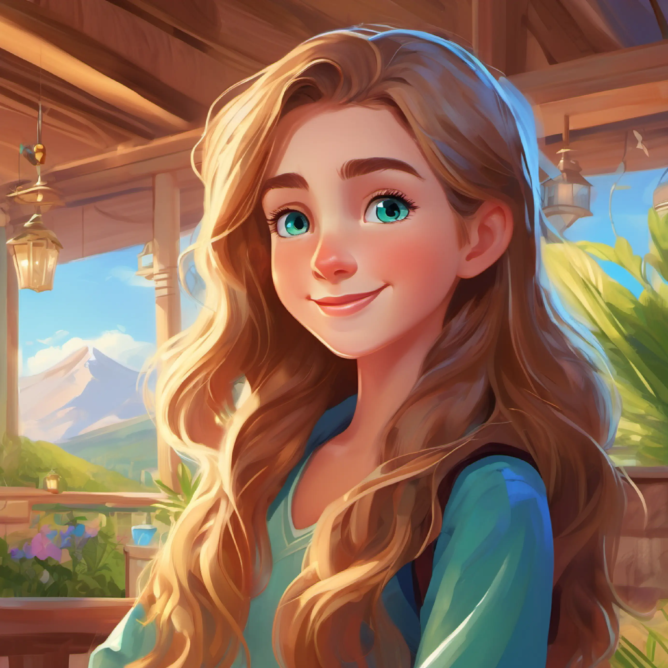 Introducing Hévíz, the wellness hotel, Young girl, long brown hair, bright blue eyes, loves adventures, and Young boy, short blond hair, green eyes, always smiling.