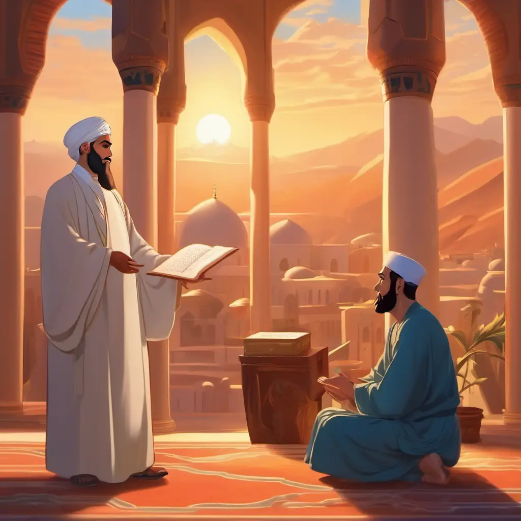 Muhammad teaching Hikmah, analogy with his faith