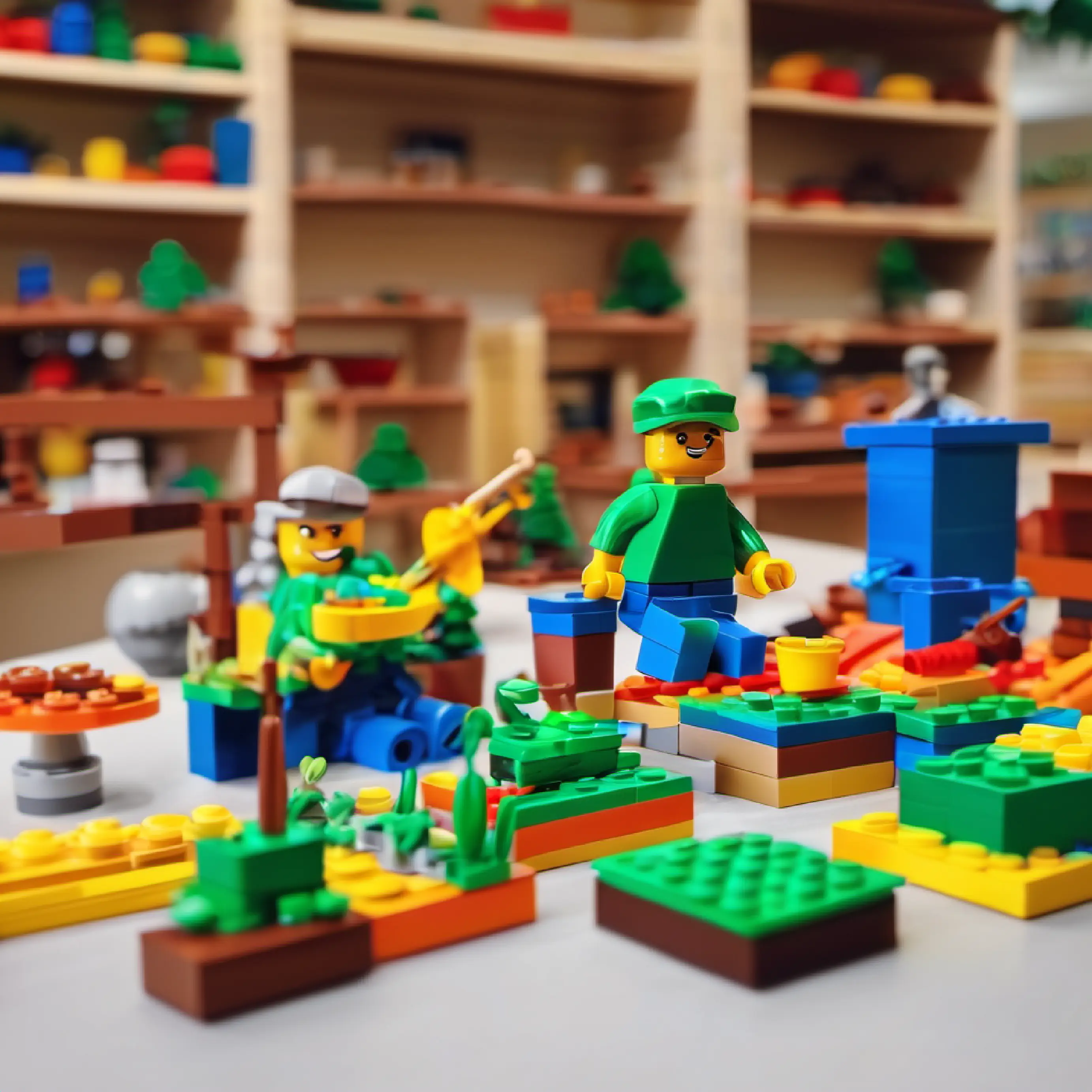 Completing the Lego world in reality