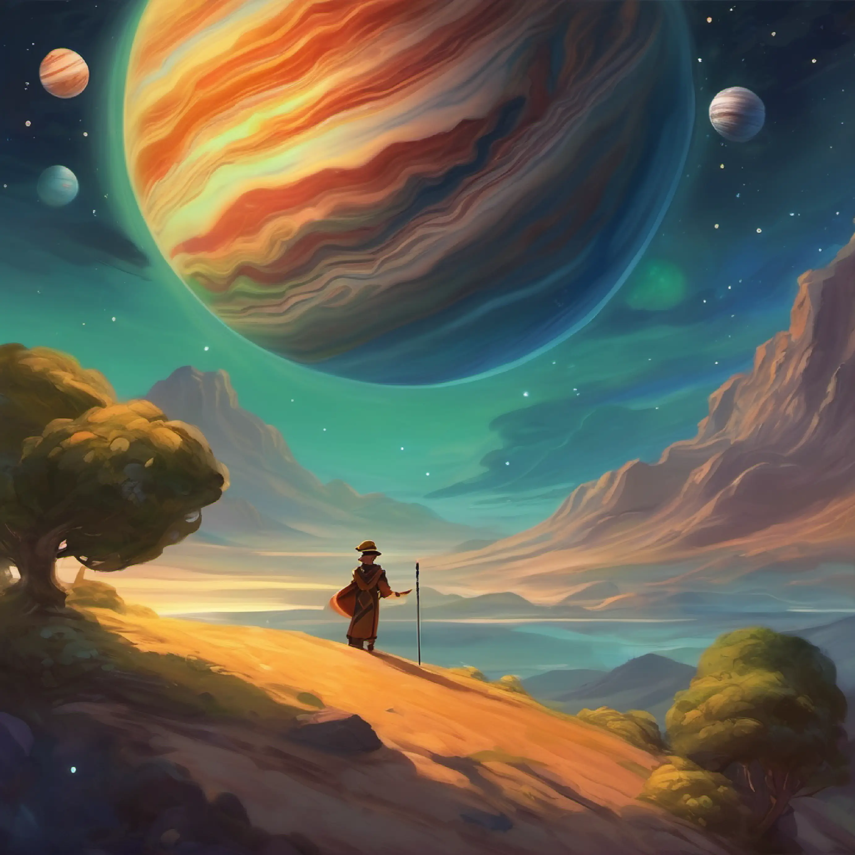 They encounter Jupiter, continuing the count