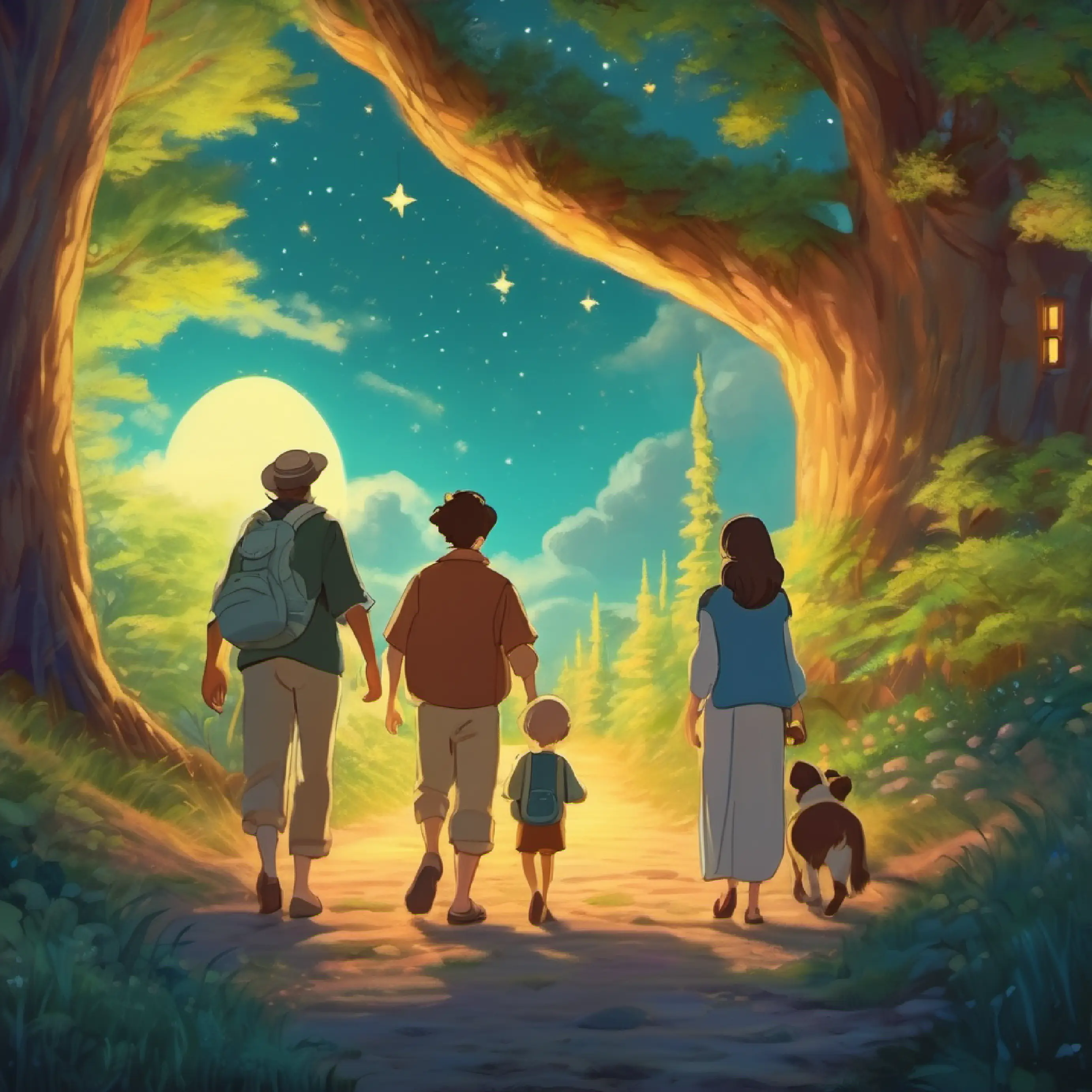 The star family decides to venture together