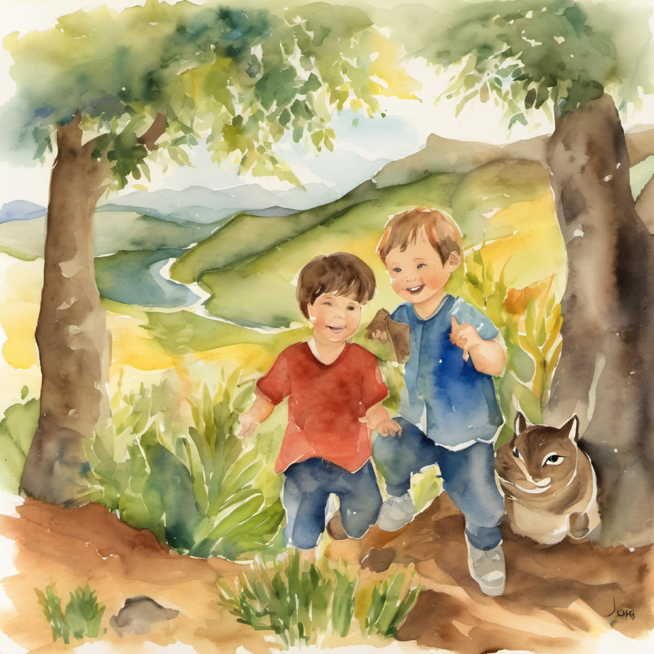 Once upon a time there were two brothers named Joca and Lupe. Joca was the oldest, always full of energy and wild ideas. Lupe, the youngest, had autism.