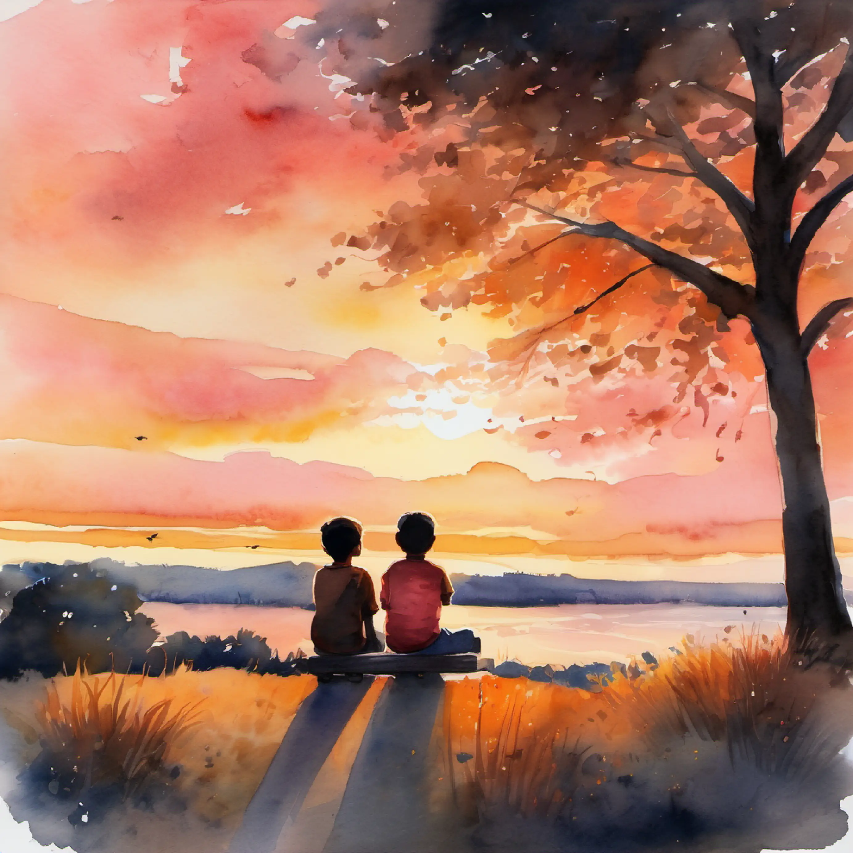 At the end of the day, as they watched the sunset painting the sky with shades of orange and pink, Joca hugged his brother affectionately. He realized that although their journeys weren't always easy, it was the differences between them that made their relationship so special. Together, they would go through life with many adventures and mischief, always united by the diversity that made them unique and inseparable.