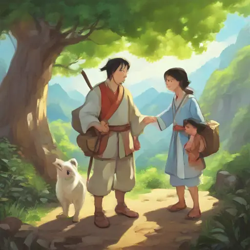 Song offers to help Xiao Ciwei on his quest.