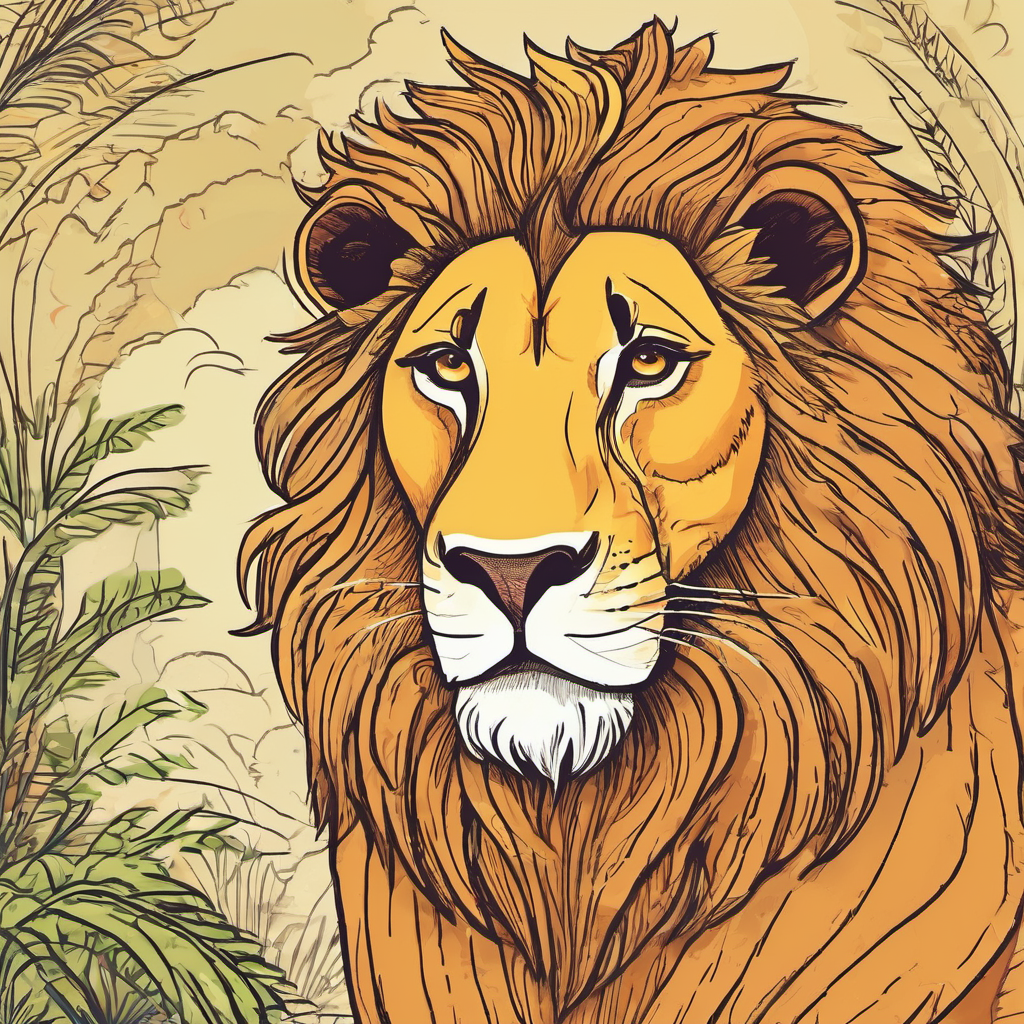 Once upon a time, in the beautiful African savannah, there lived a magnificent lion named Leo. He was the king of the jungle and ruled over all the animals with great power and wisdom. Despite being the king, Leo was lonely as he had no friends to talk to or play with.
