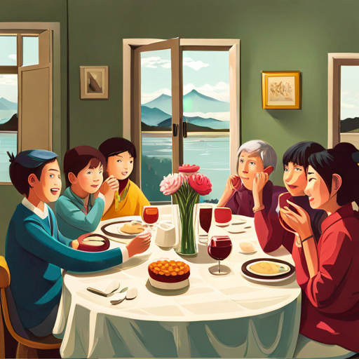 The surprise party ends, filled with love and friendship