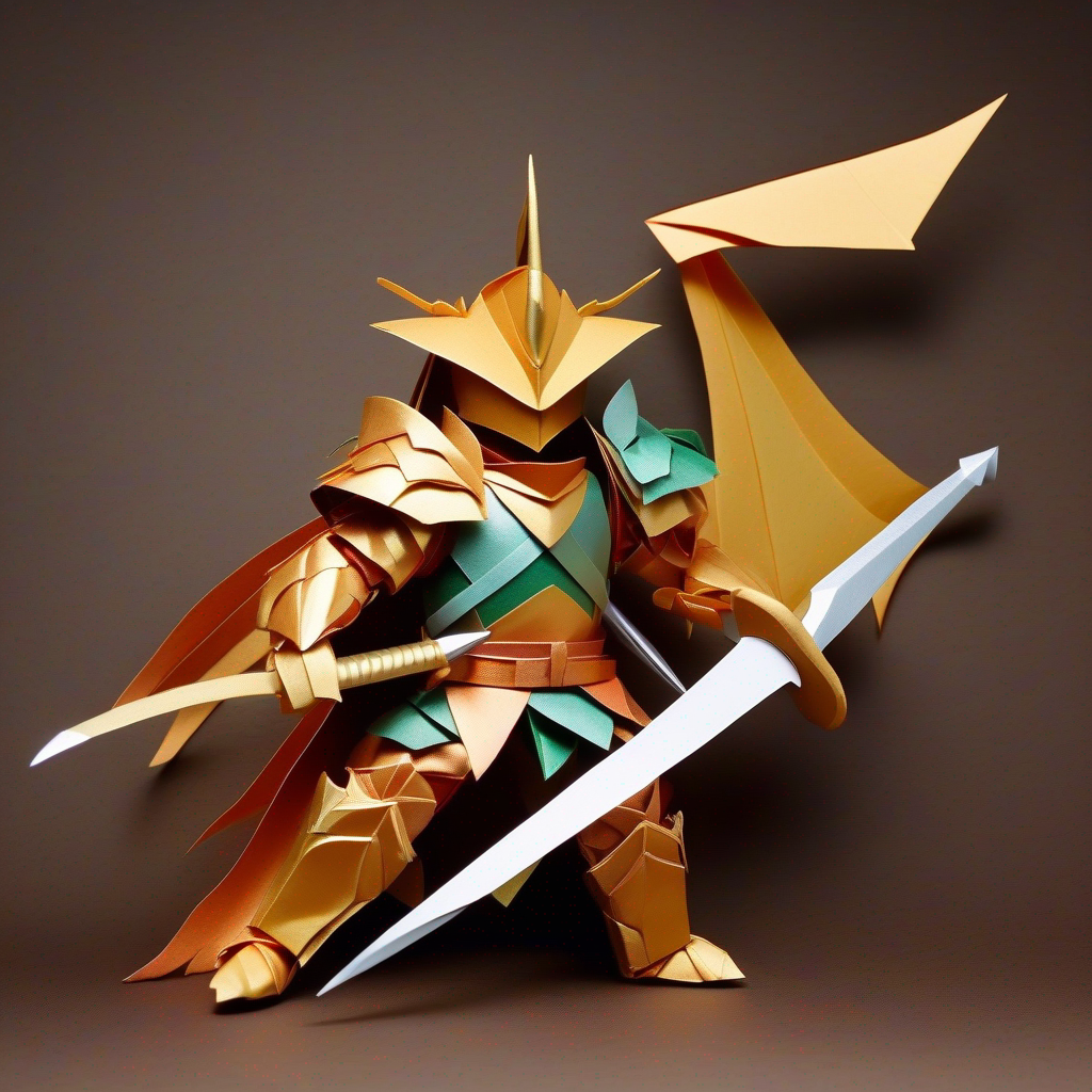 A brave dragon slayer with shiny armor and a sword.'s adventures inspire other young knights to become dragon slayers.