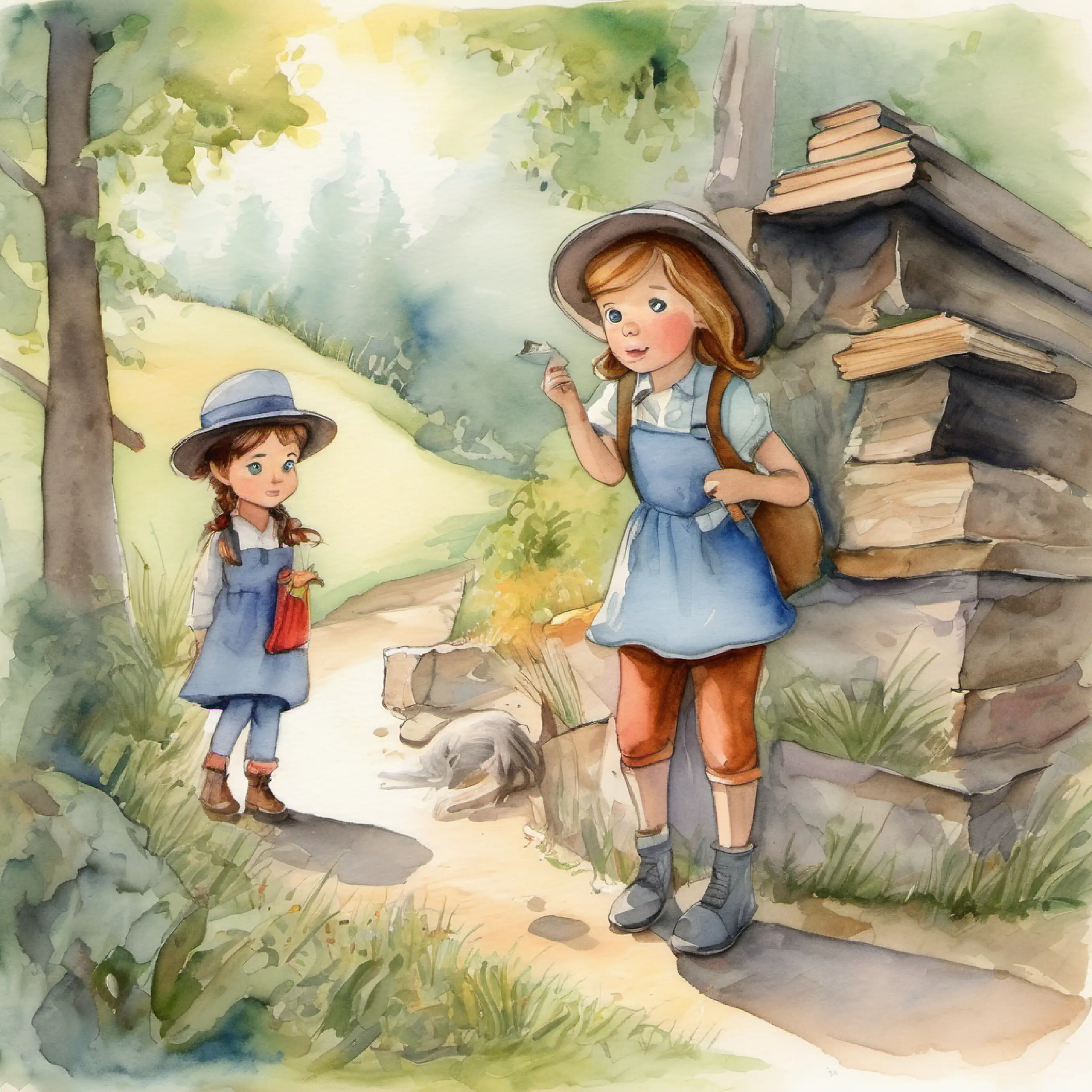 Finley and Clara find clues leading to the missing hats.