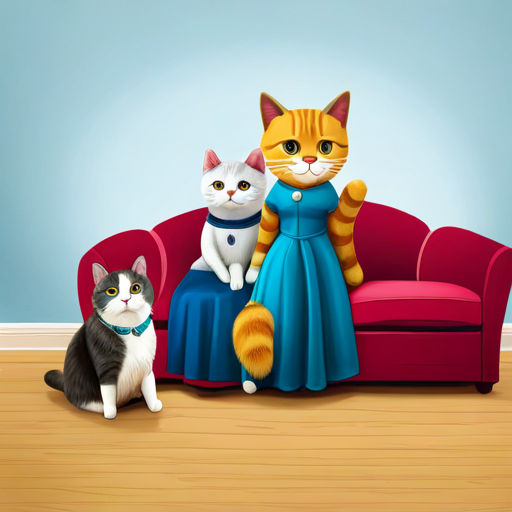 Happy ending, cat stays with the royal family