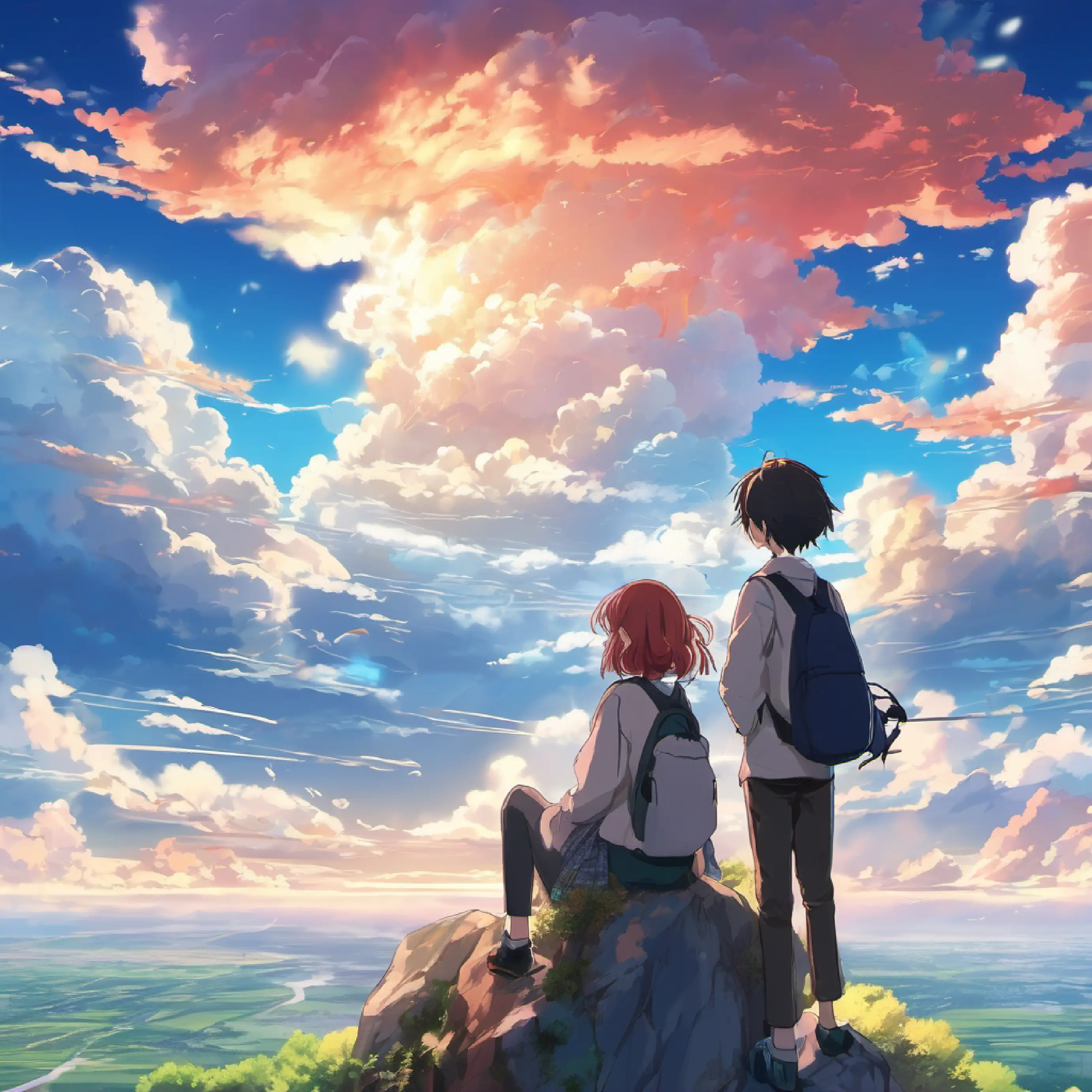 Looking at clouds, understanding companionship