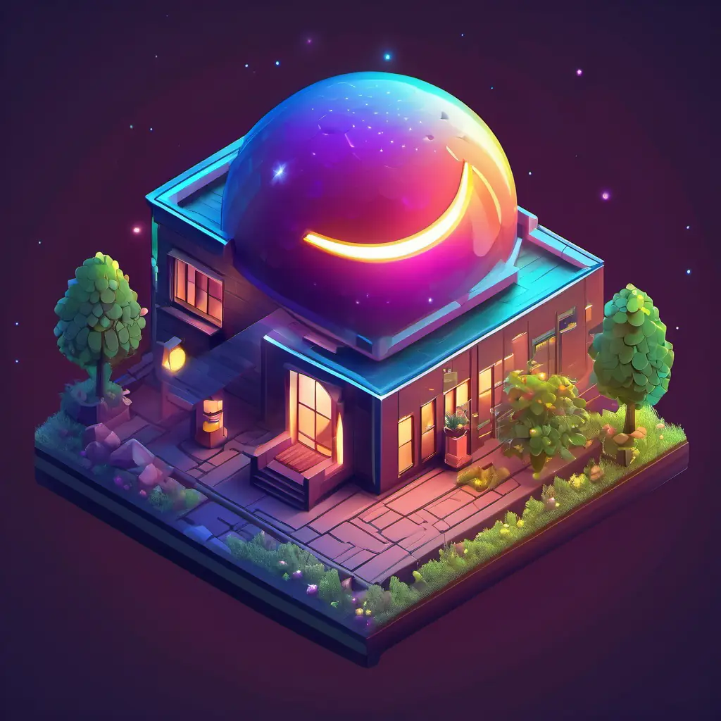 A small, glowing dot with a bright smile, embodies energy helps with image data, showing versatility.
