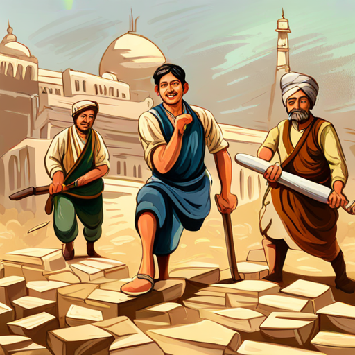 Freedom fighters laying the foundation for independent India