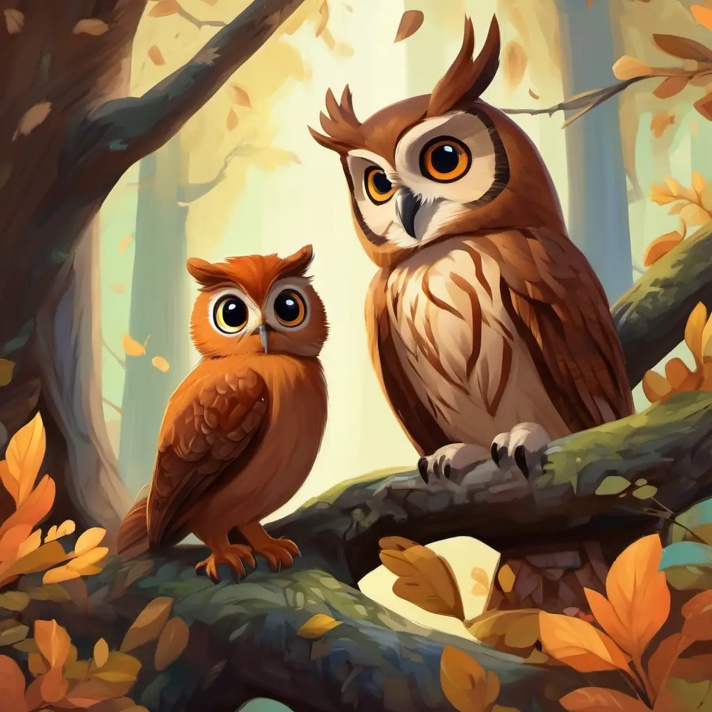 Bedtime Story | The Wise Owl and the Curious Squirrel