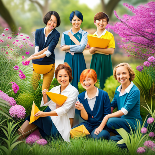 The Flower Buddies club spreading happiness in the garden